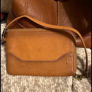 Frye Zip Wallet Wristlet